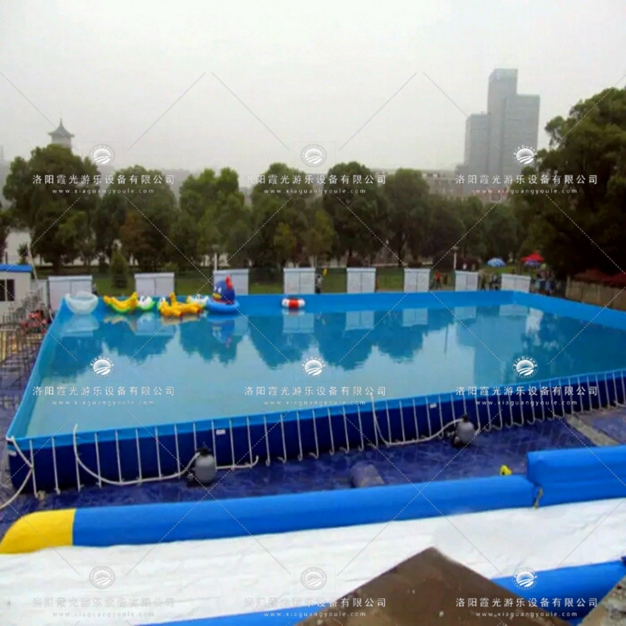 花山支架游泳池